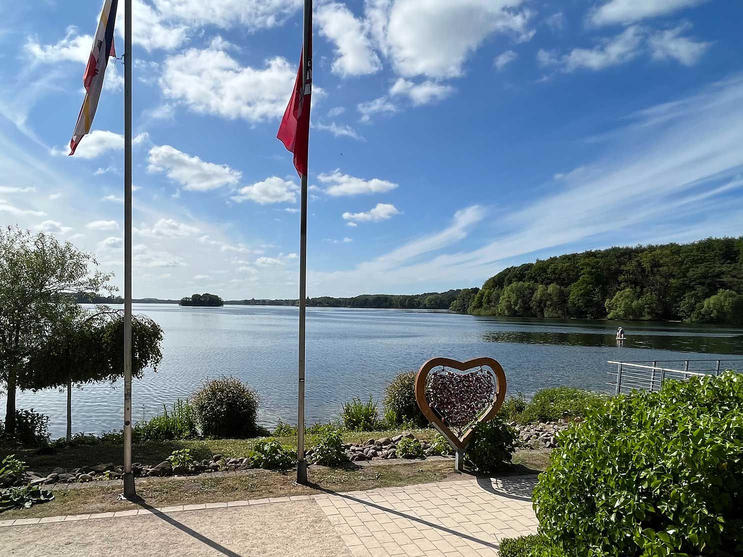 R&W Ferienwohnung Malente: der Dieksee